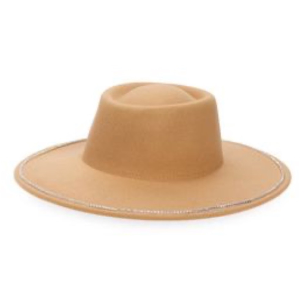 NWOT bp. Felt embellished boater hat from Nordstrom